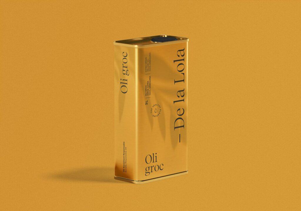 Packaging completo de De la Lola desarrollado por Mariona Agency