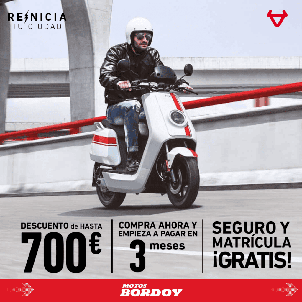 Campaña de comunicación de marca deportiva o custom de Motos Bordoy