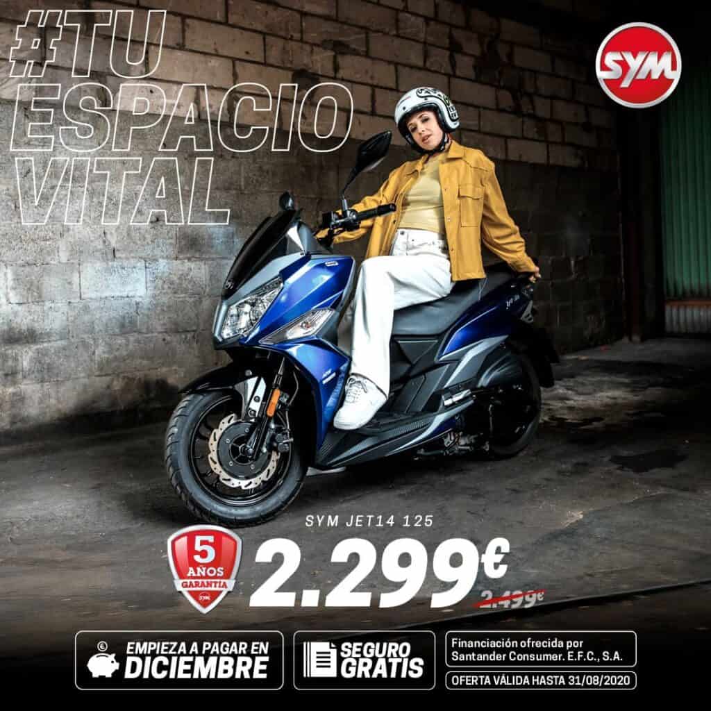 Contenido de redes de SYM España producido por Mariona Agency