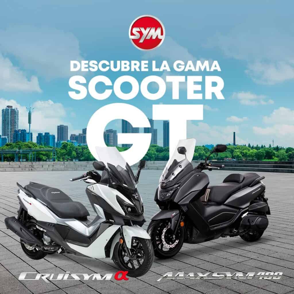 Dirección de arte de campaña SYM España a cargo de Mariona Agency