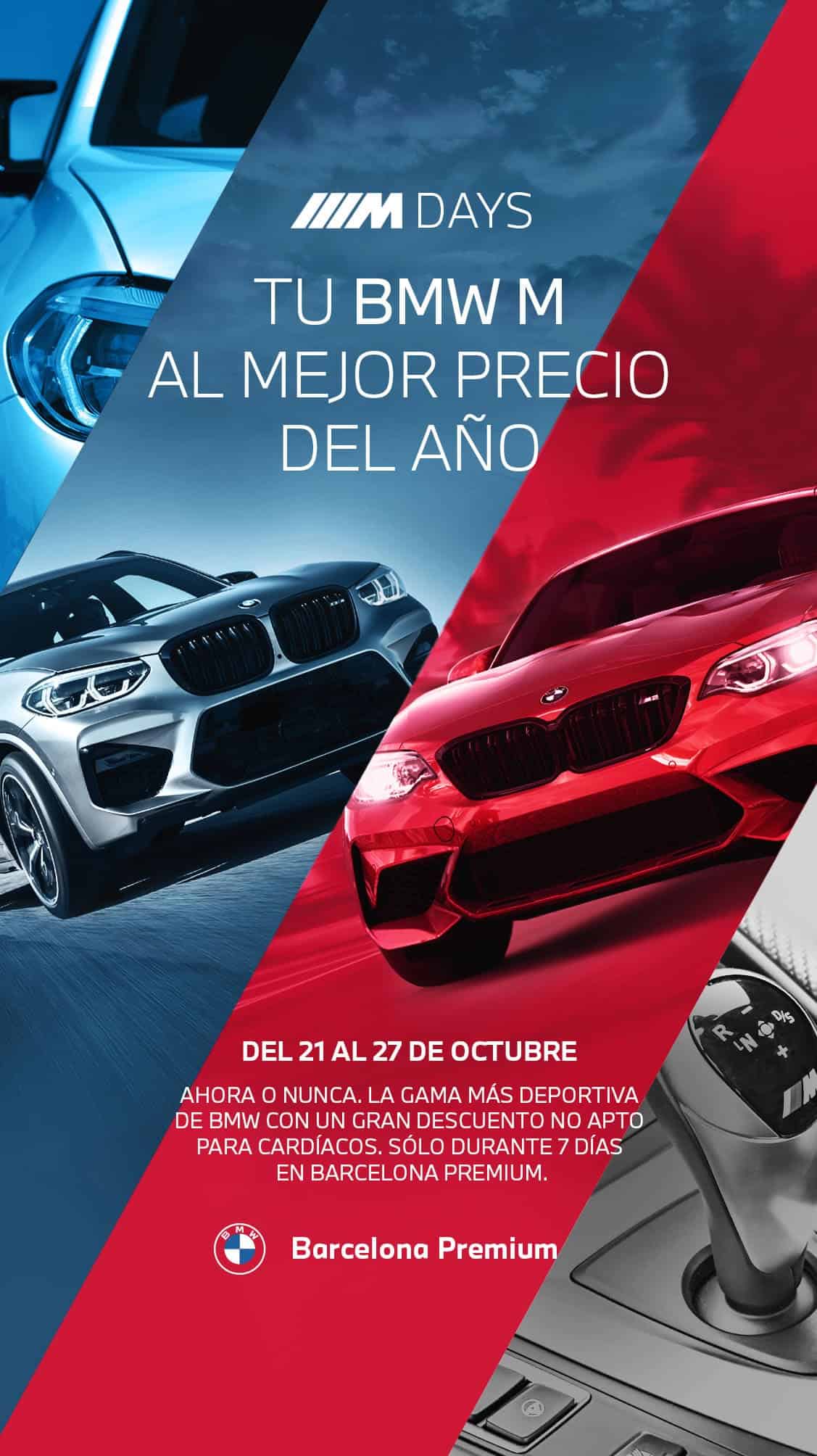 Comunicación vertical de BMW Barcelona Premium firmada por Mariona Agency