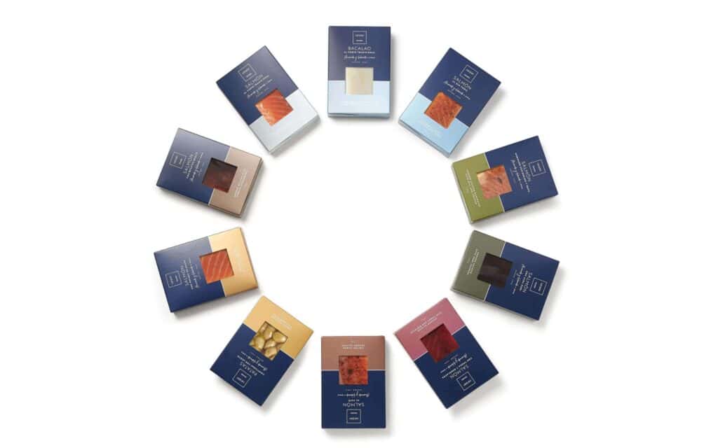 Sistema de packaging de Carpier aplicado por Mariona Agency
