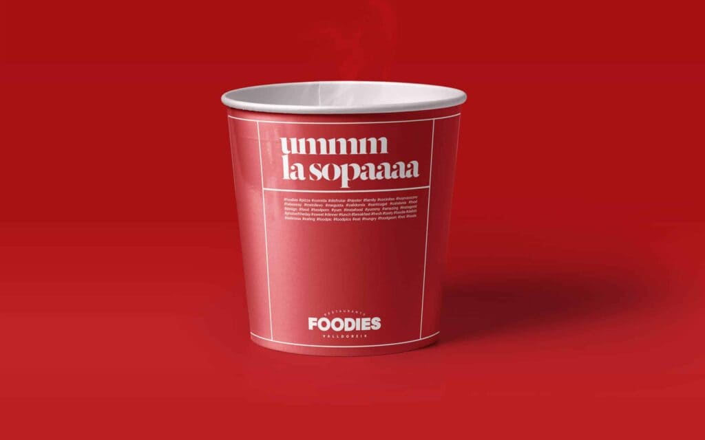 Aplicaciones de marca de Foodies producidas por Mariona Agency