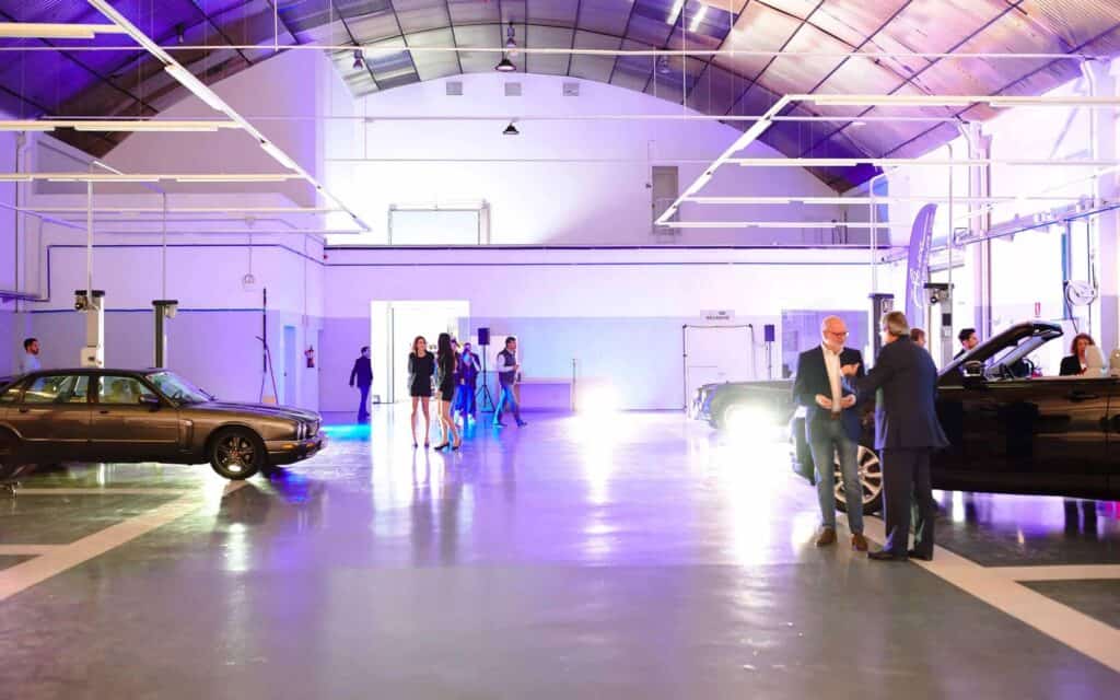 Evento de automoción Jaguar Land Rover producido por Mariona Agency en Sant Boi
