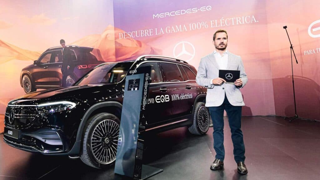 Invitados en la presentación del Mercedes-Benz EQS organizada por Mariona Agency