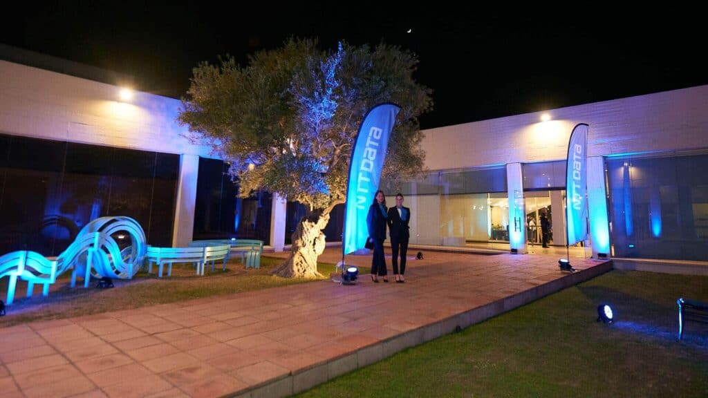 Cierre de la velada de NTT Data en la Fundació Miró
