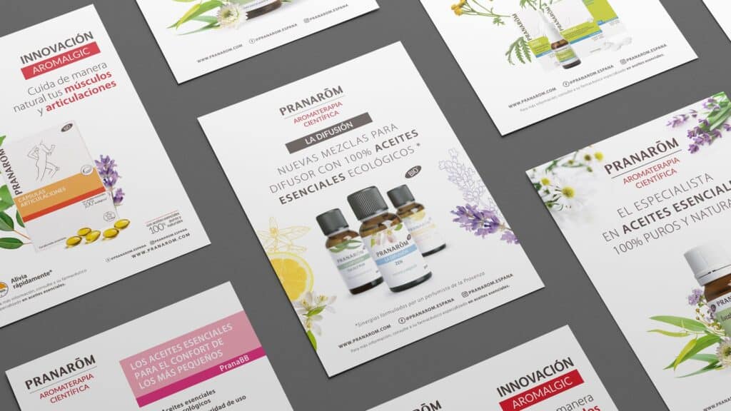 Trabajo de Mariona Agency para Pranarôm