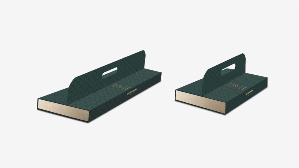 Familia de packaging de Los Extremeños, por Mariona Agency