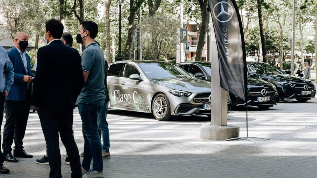Experiencia de marca Mercedes-Benz en el test drive de la Clase C
