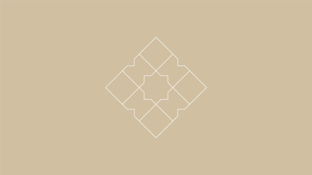 Símbolo de Los Extremeños inspirado en los mosaicos de Extremadura, por Mariona Agency