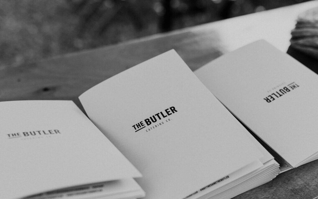Logotipo de The Butler diseñado por Mariona Agency