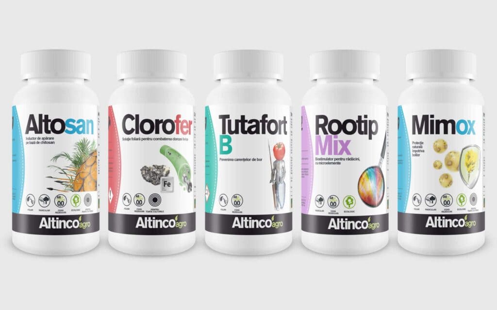 Rediseño de packaging y branding de AltincoAgro por Mariona Agency