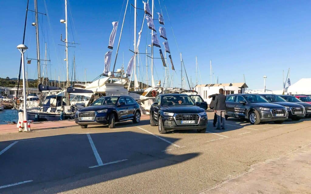 Ambiente junto al mar en el Test Drive del Audi Q5 de Motorsol