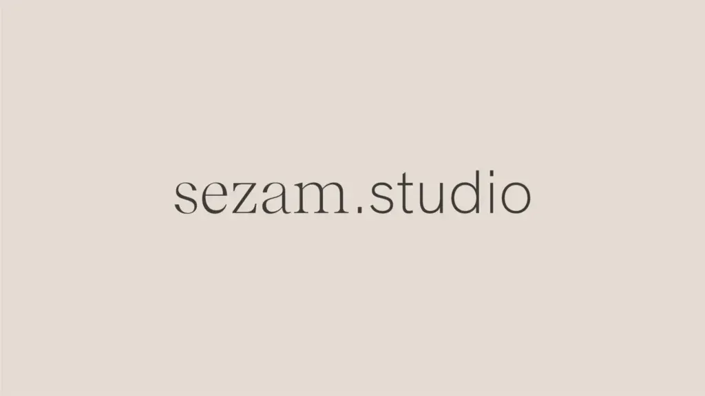 Rebranding de Sezam Studio firmado por Mariona Agency