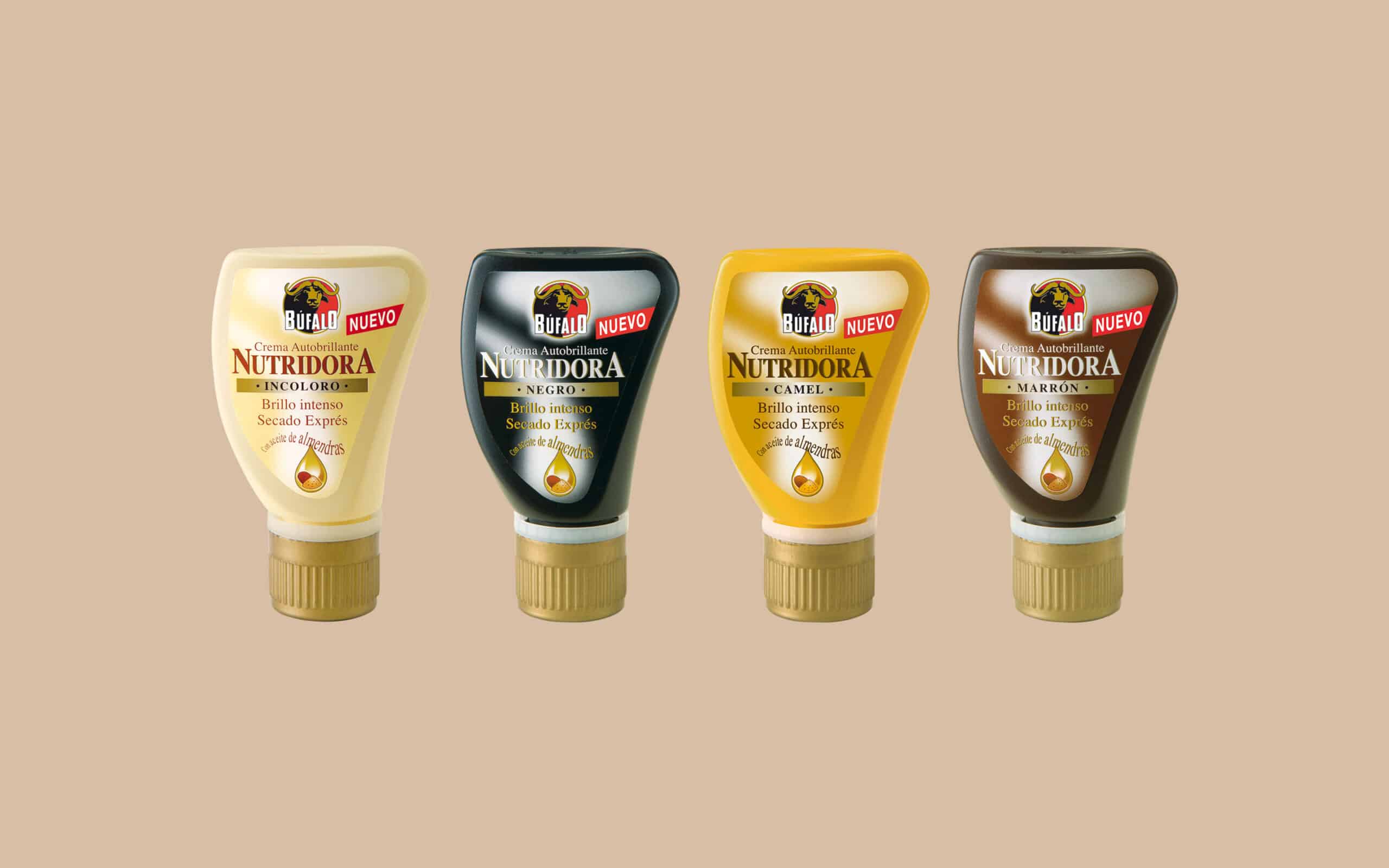 Packaging de la gama Búfalo de Werner & Mertz, diseño de Mariona Agency