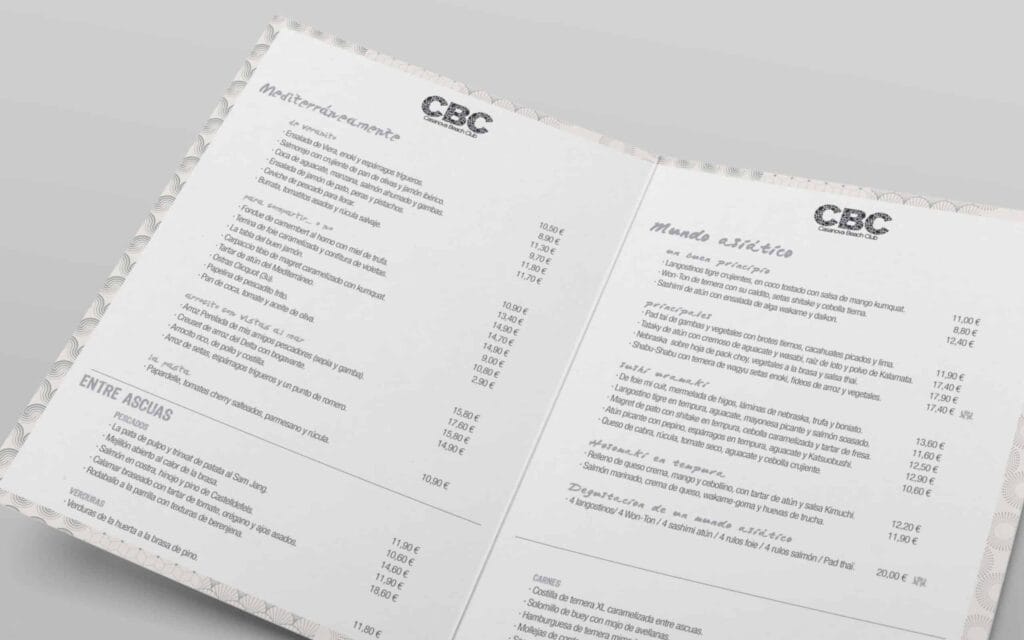 Interiorismo del beach club CBC trabajado por Mariona Agency