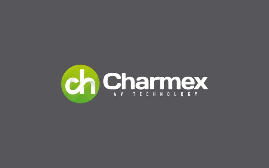 Rediseño del logotipo de Charmex realizado por Mariona Agency