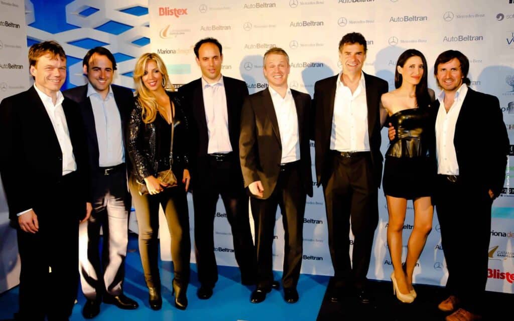 Invitados en la presentación del Mercedes-Benz CLA organizada por Mariona Agency