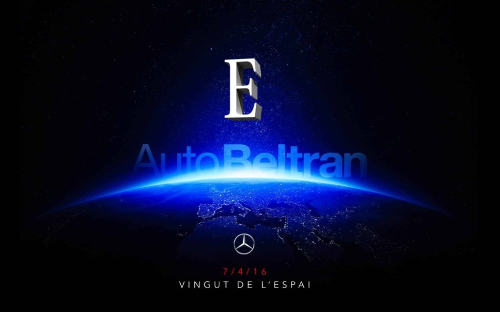 Mercedes-Benz Clase E en la presentación de Barcelona producida por Mariona Agency