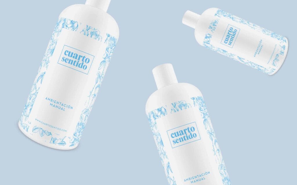 Branding de Cuarto Sentido, marca de iAroma, creado por Mariona Agency
