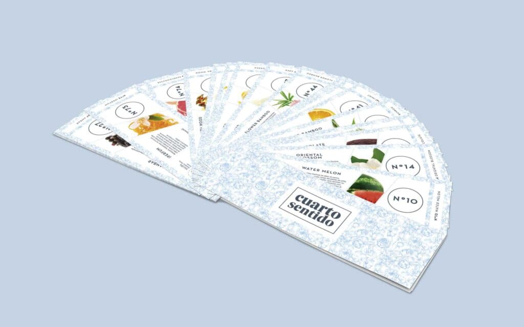 Identidad visual de Cuarto Sentido desarrollada por Mariona Agency
