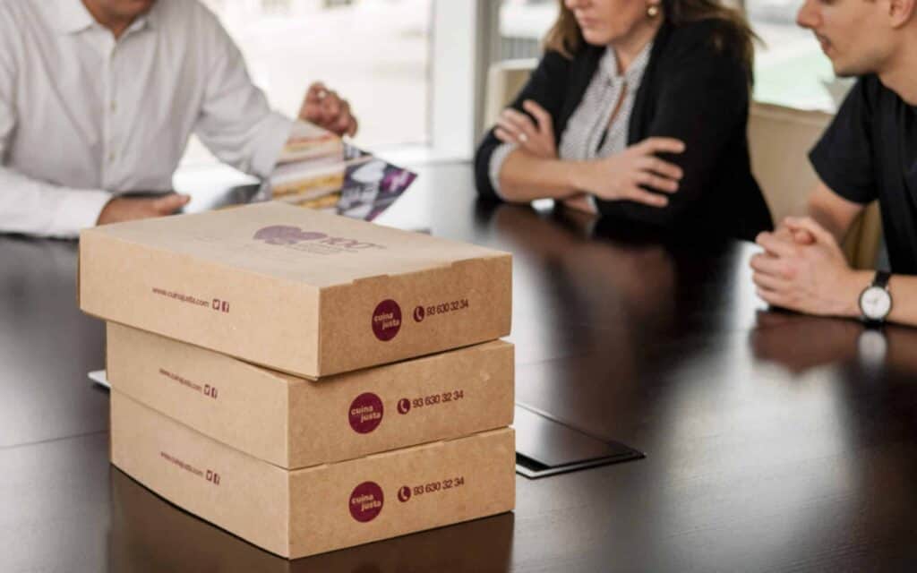 Web de Cuina Justa diseñada por Mariona Agency