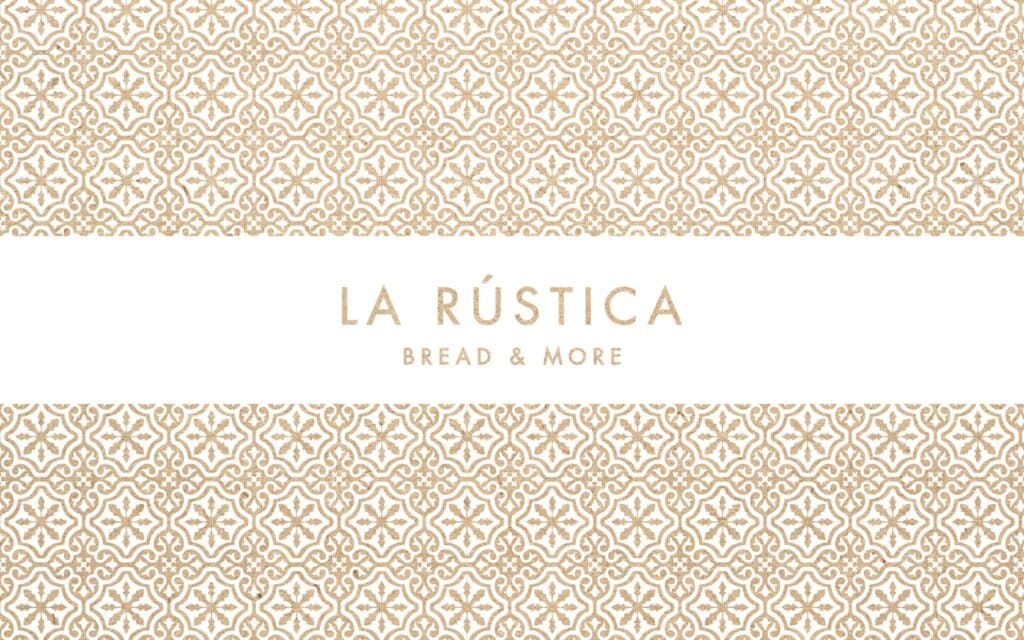 Marca de la panadería La Rústica creada por Mariona Agency