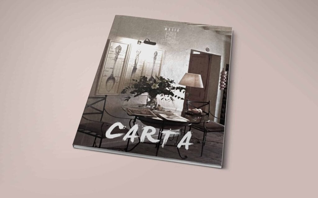 Identidad de marca de Masia Sant Cugat creada por Mariona Agency