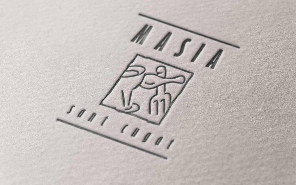 Sistema gráfico de Masia Sant Cugat desarrollado por Mariona Agency