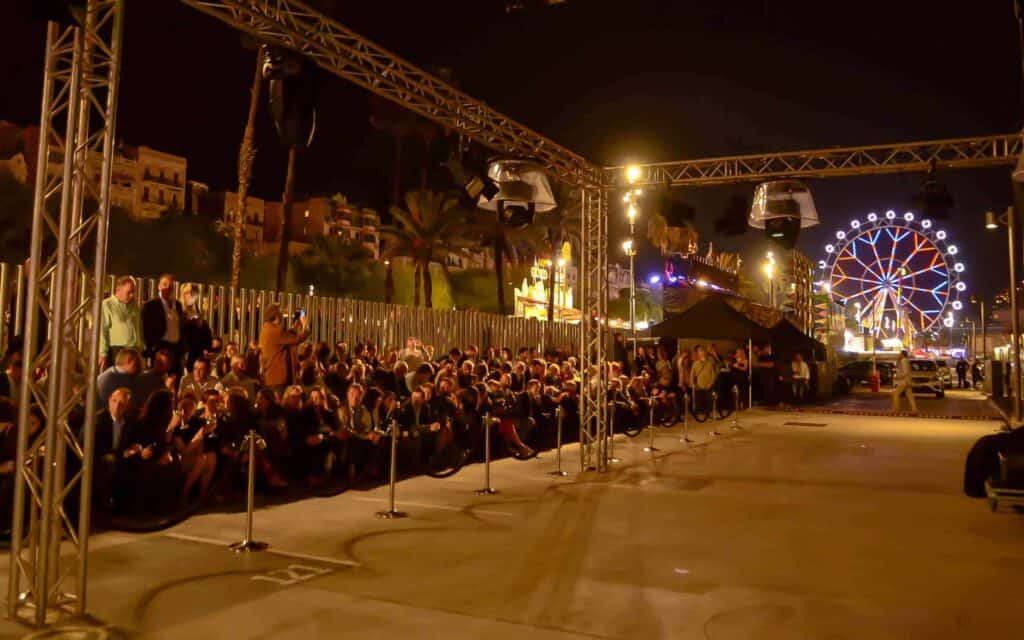 Puesta en escena del GLE Coupé en el evento de AutoBeltran producido por Mariona Agency