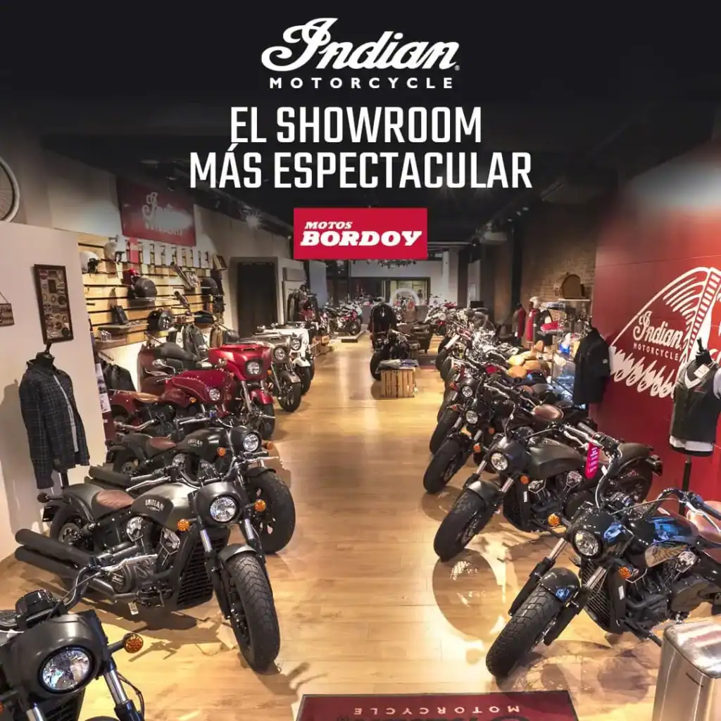 Pieza de campaña para Motos Bordoy, comunicación de Mariona Agency