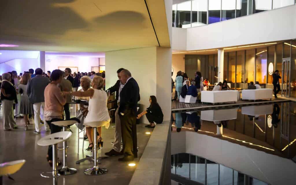 Invitados en la celebración de Opticalia Florit organizada por Mariona Agency