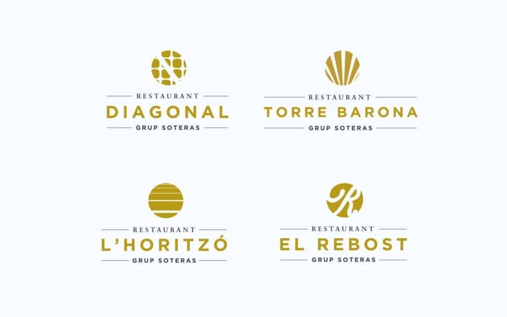 Sistema gráfico de Grup Soteras desarrollado por Mariona Agency
