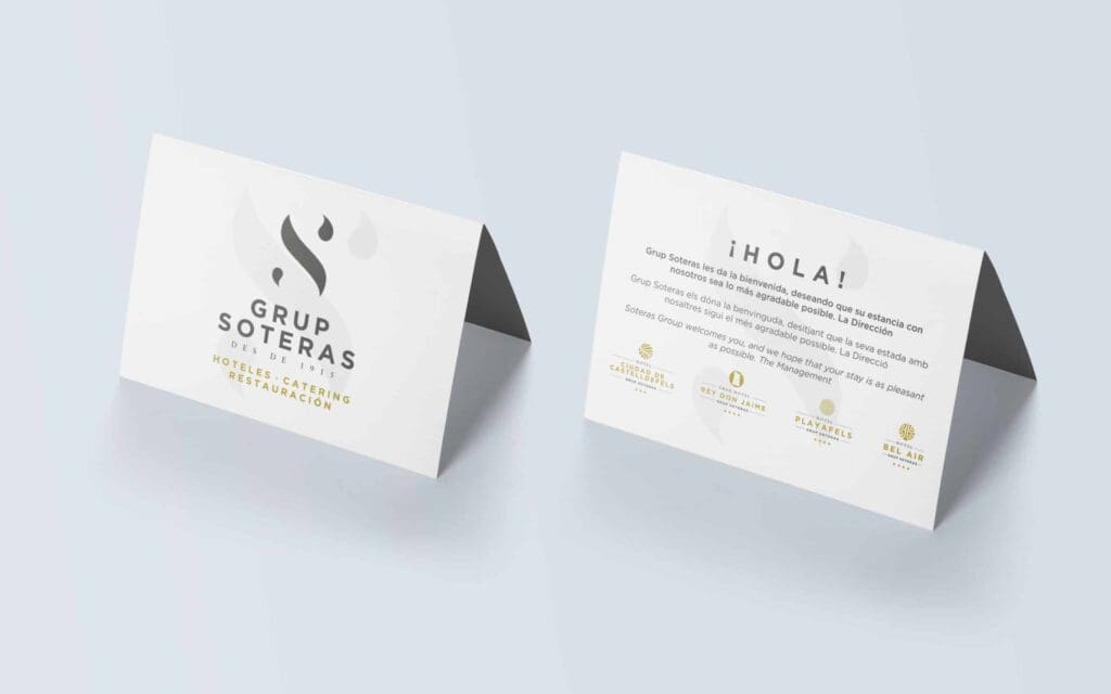 Restaurantes de Grup Soteras bajo la nueva imagen de Mariona Agency