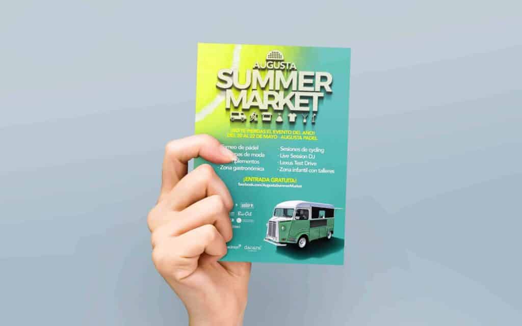 Augusta Summer Market en Sant Cugat, evento producido por Mariona Agency