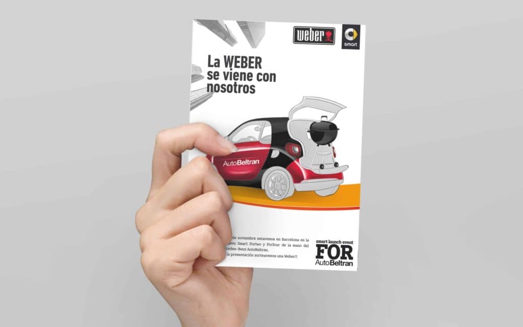 Evento gastronómico de Weber producido por Mariona Agency