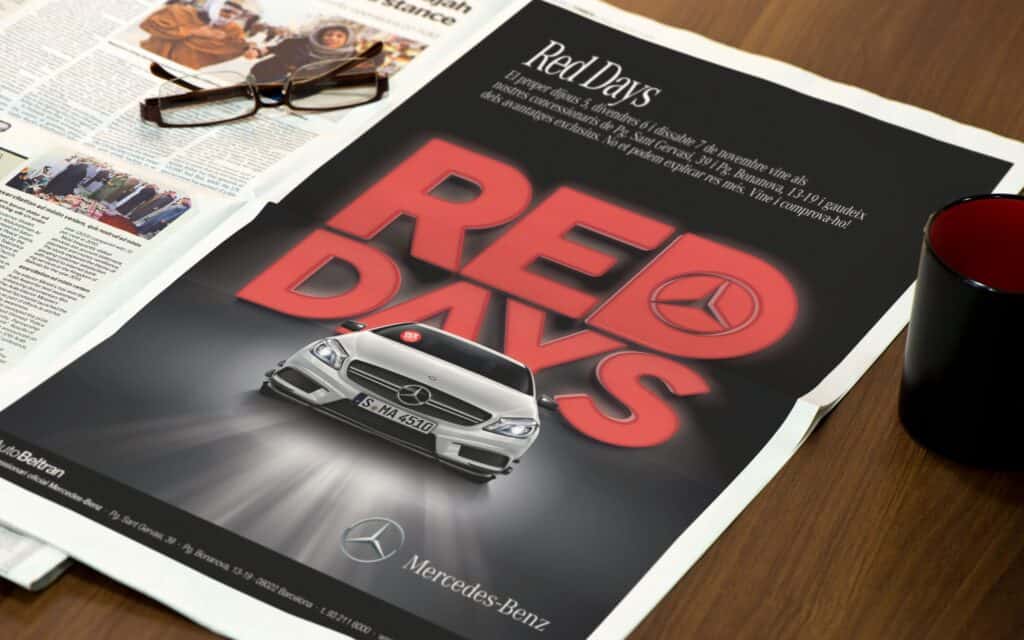 Anuncio de prensa de Red Days de AutoBeltrán