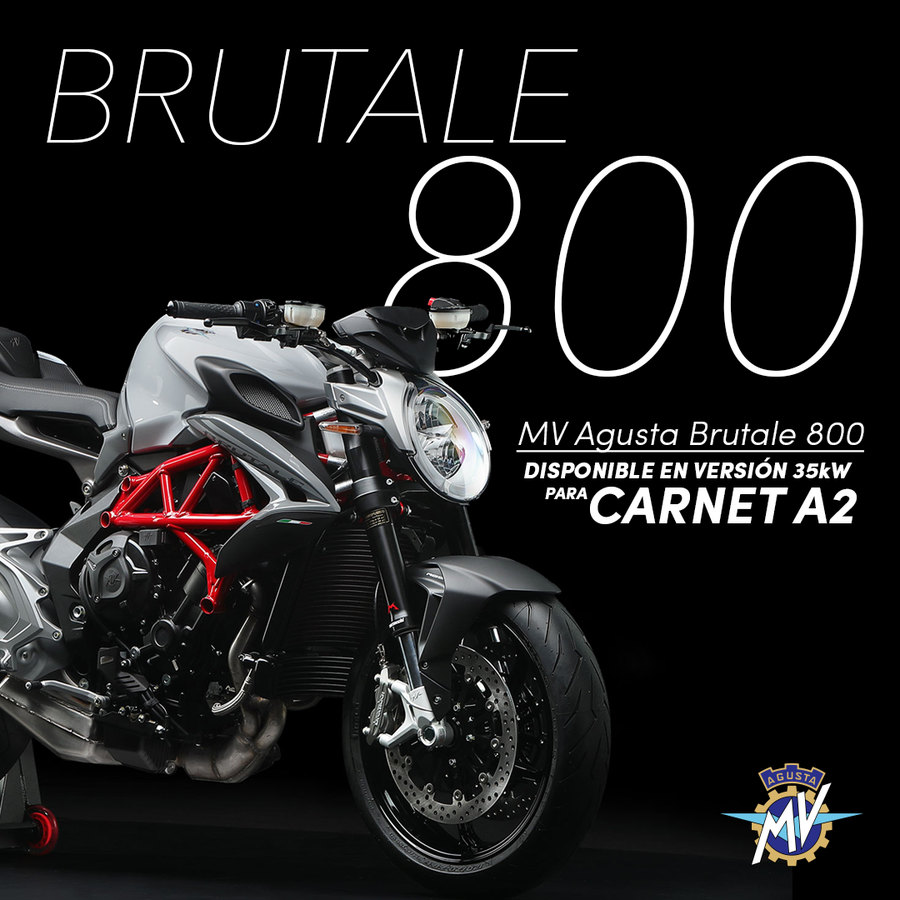Post de MV Agusta: la Brutale 800