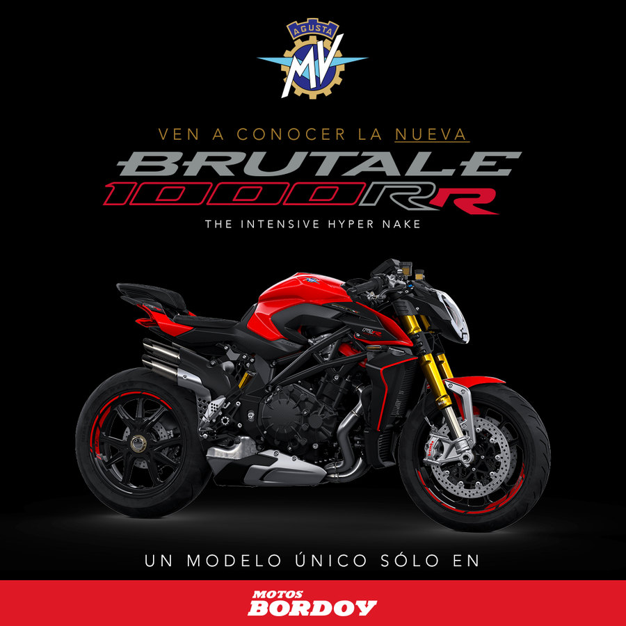 Post de la reapertura de las tiendas en 2020: MV Agusta Brutale RR