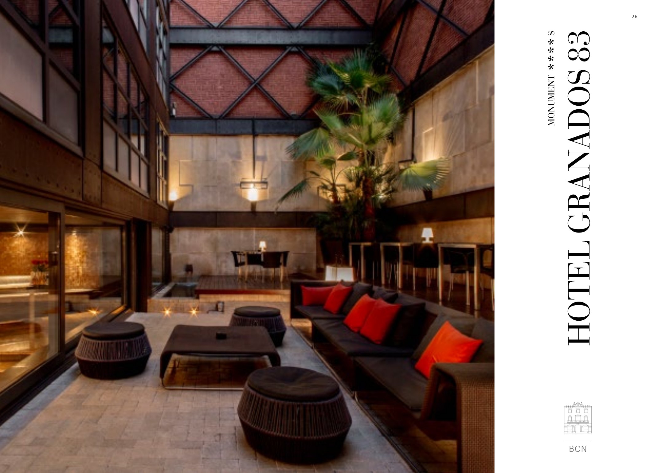 Apertura del Hotel Granados 83 en el brandbook