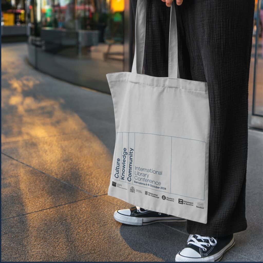 Tote bag del International Library Conference