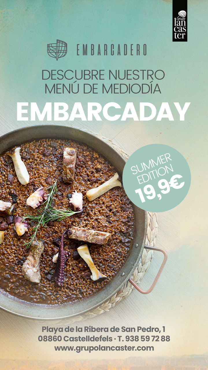 Embarcaday, el menú de mediodía de Embarcadero