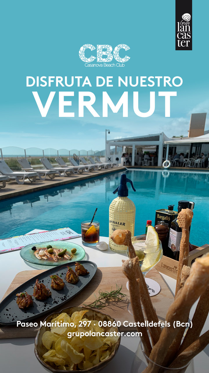 Story del CBC: Disfruta de nuestro vermut, junto a la piscina