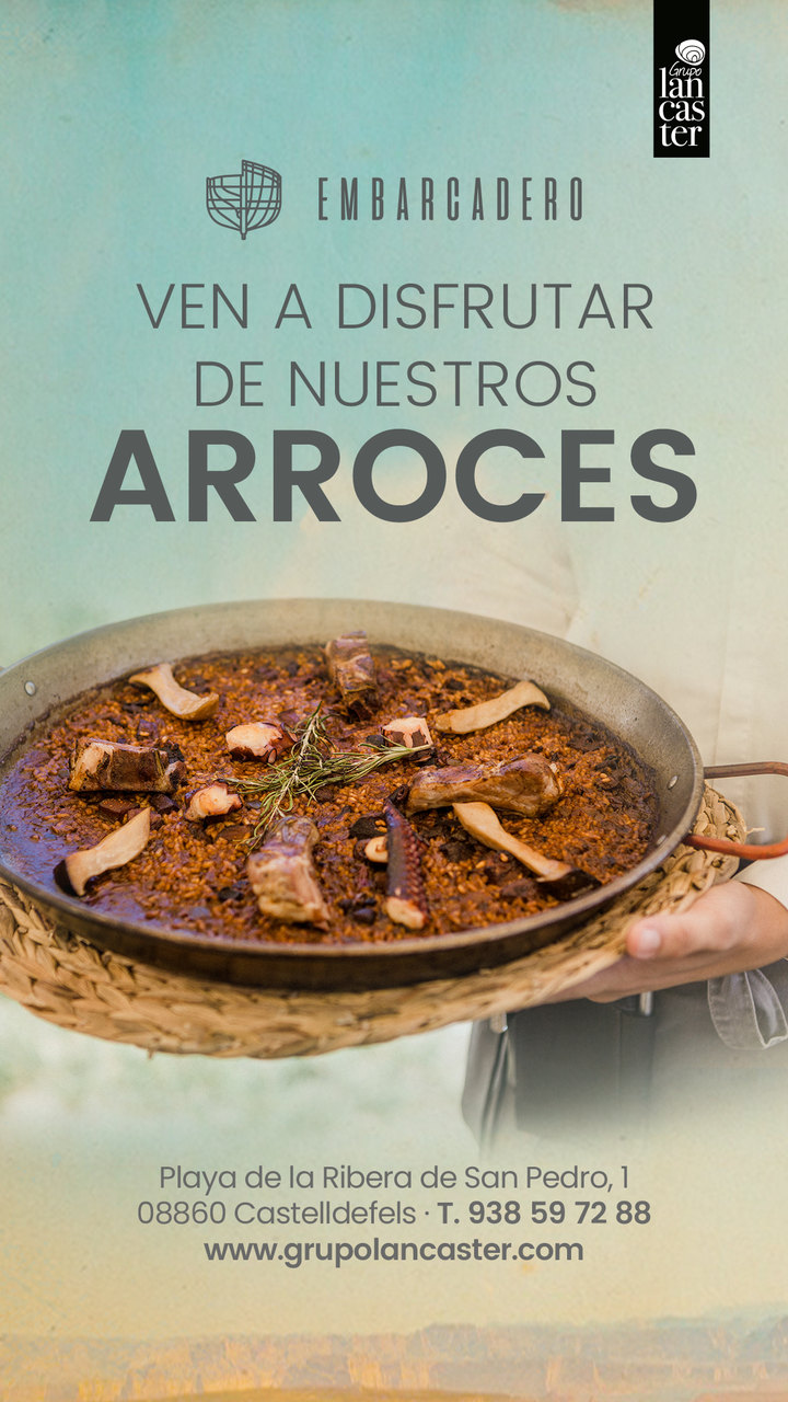 Anuncio de Embarcadero: ven a disfrutar de nuestros arroces