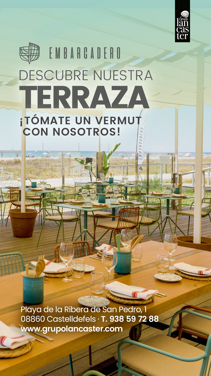 Anuncio de Embarcadero: descubre nuestra terraza