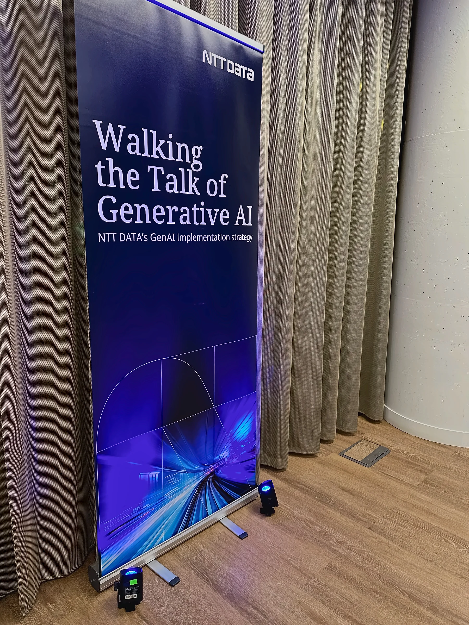 Roll-up de la jornada «Walking the Talk of Generative AI» de NTT DATA