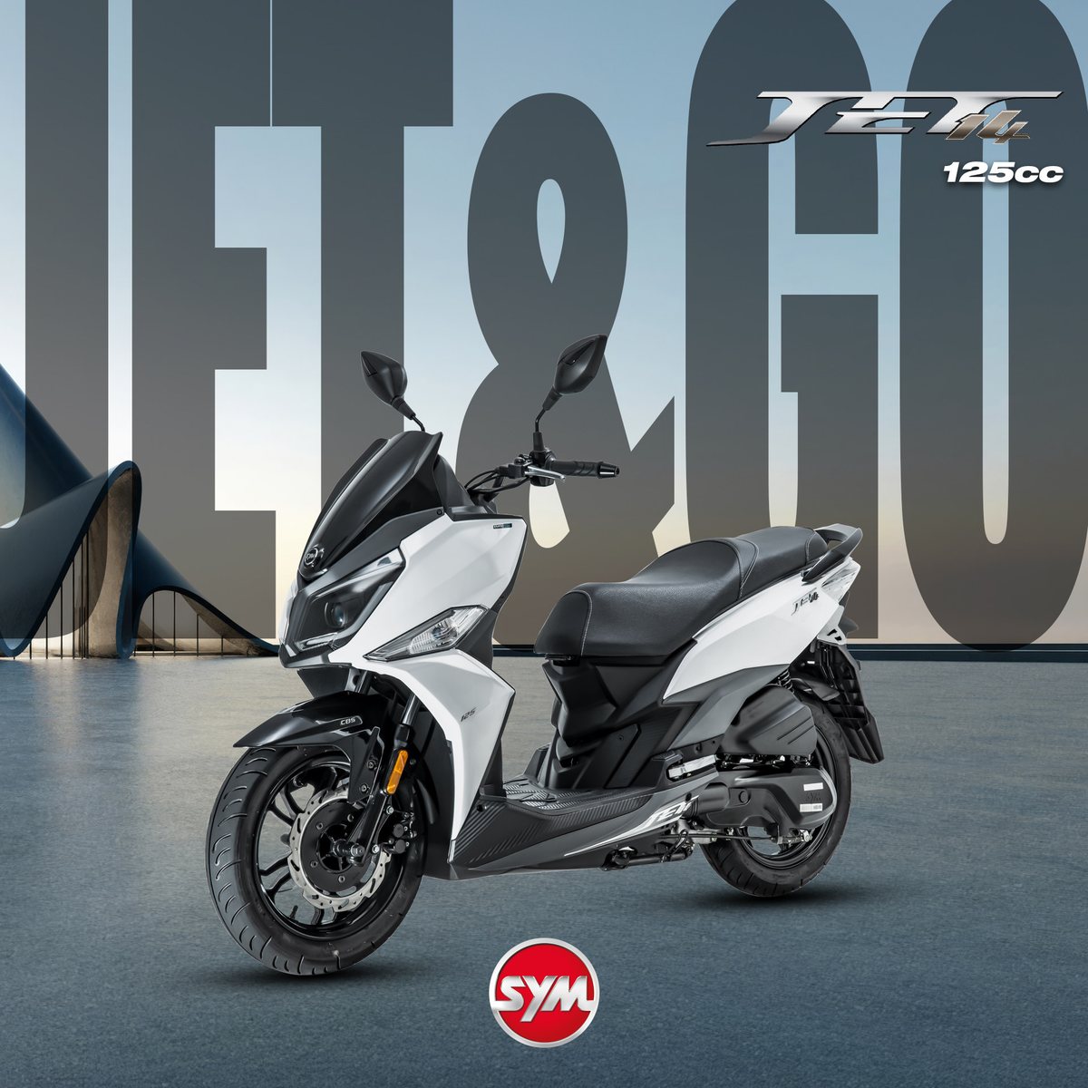 Campaña «Jet&Go» del Jet X 125 de SYM