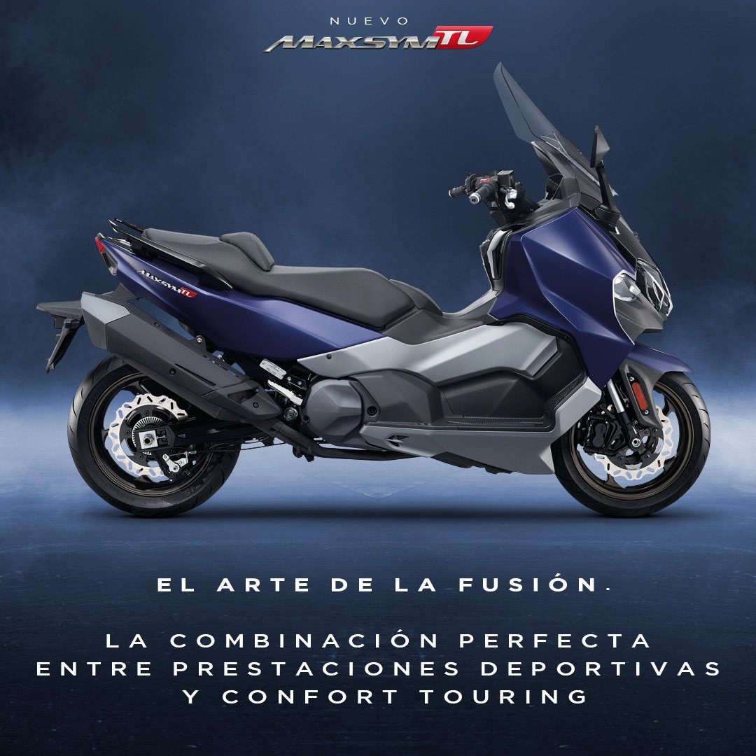 Campaña del nuevo Maxsym TL: «El arte de la fusión»