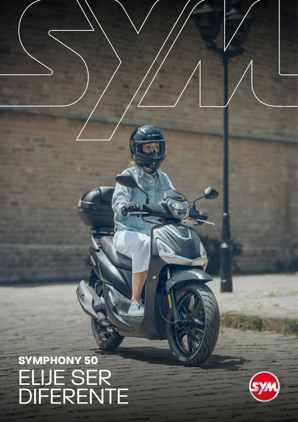 Portada del catálogo de 2025 del Symphony 50: «Elige ser diferente»
