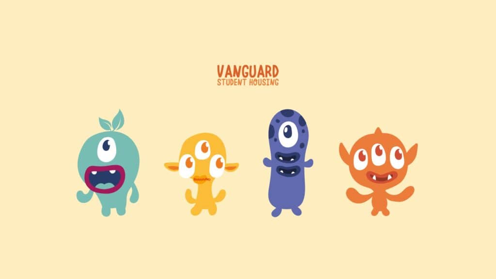 Portada de redes sociales de Vanguard Student Housing con Los Vanguard